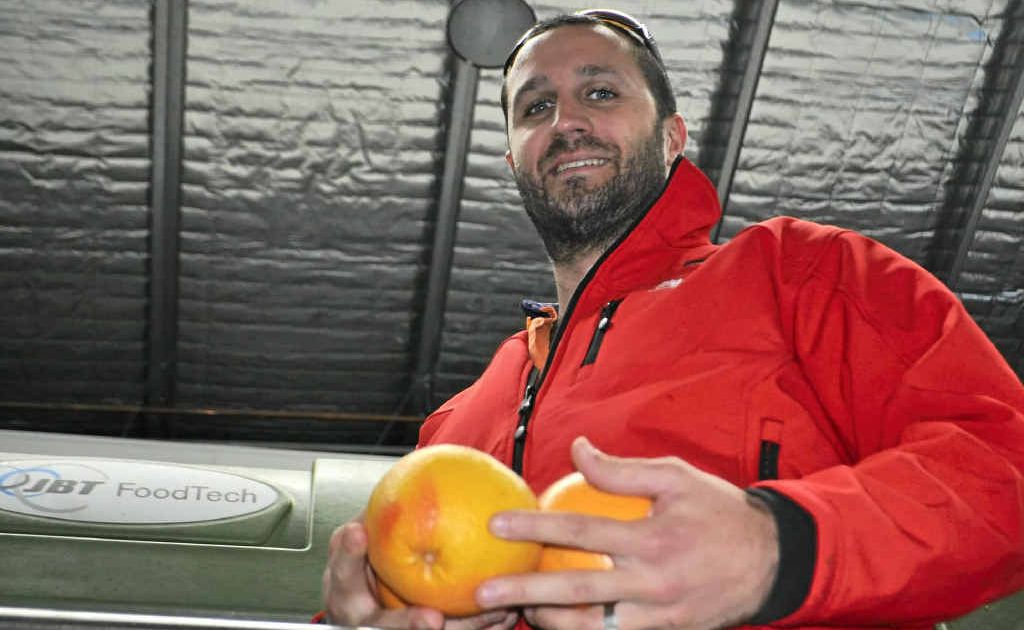 Operations manager for Australian Juice Processing at Grove Juice Warwick Tim Willis works hard to meet demand. Operations manager for Australian Juice Processing at Grove Juice Warwick Tim Willis works hard to meet demand.